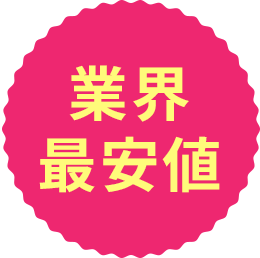 業界最安値